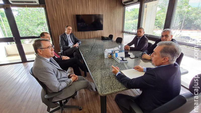 Secretarias de segurança de MS e SP se reúnem para discutir ações contra o crime organizado Secretarias de segurança de MS e SP se reúnem para discutir ações contra o crime organizado