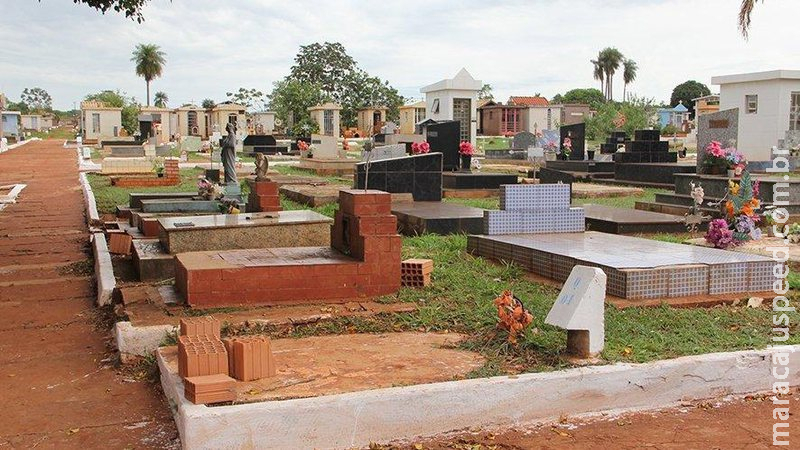Sete sepultamentos serão realizados em cemitérios de Campo Grande nesta quarta