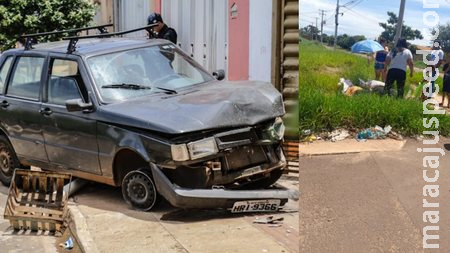 Adolescente de 14 anos é apreendido por atropelar mãe e filha Adolescente de 14 anos é apreendido por atropelar mãe e filha
