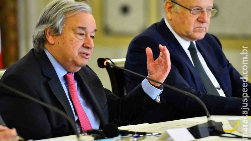 António Guterres apela pelo fim do impasse político no Líbano