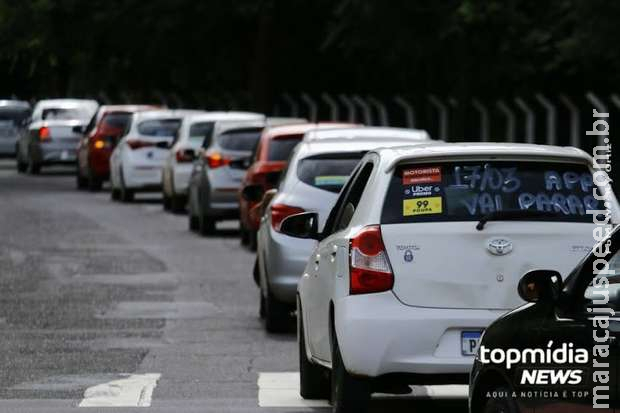 Apesar de gasolina cara, motoristas de app estão sem Apesar de gasolina cara, motoristas de app estão sem