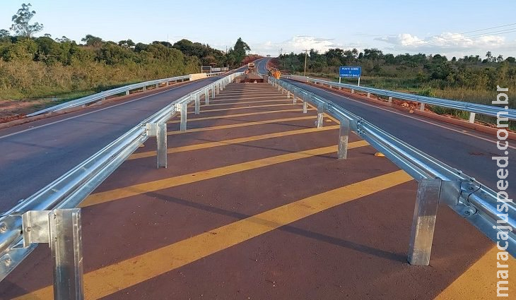 Asfalto em rodovia de Nova Andradina é inaugurado nesta quinta-feira