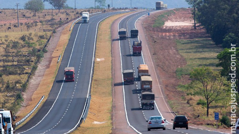 Atenção, motoristas: pistas da BR-163 passam por obras nesta segunda-feira