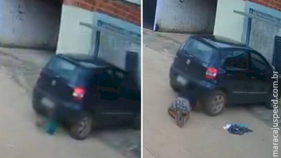 Bebê de 1 ano é atropelado acidentalmente pelo pai em Goiás Bebê de 1 ano é atropelado acidentalmente pelo pai em Goiás