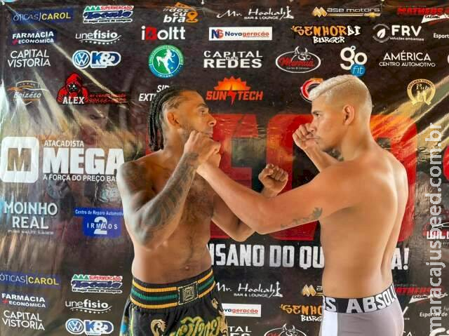 Com campeão do UFC, Corumbá sedia maior evento de MMA do Centro-Oeste