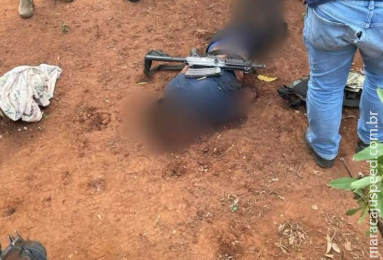 Confronto deixa um guerrilheiro morto na fronteira e policial ferido Confronto deixa um guerrilheiro morto na fronteira e policial ferido