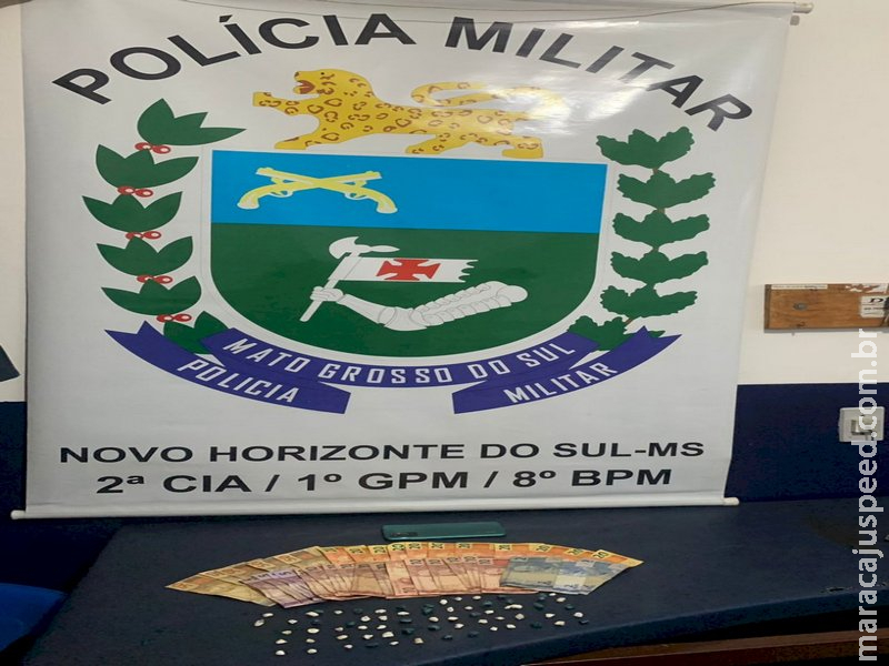 Em menos de 15 dias, Polícia Militar fecha três pontos de vendas de drogas em Novo Horizonte do Sul Em menos de 15 dias, Polícia Militar fecha três pontos de vendas de drogas em Novo Horizonte do Sul