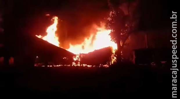 Espaço sagrado indígena é incendiado em Douradina Espaço sagrado indígena é incendiado em Douradina