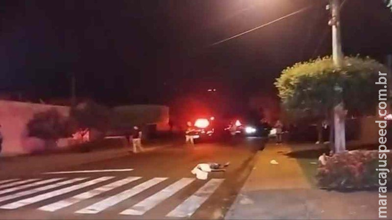 Homem é executado com 3 tiros em cidade de MS Homem é executado com 3 tiros em cidade de MS