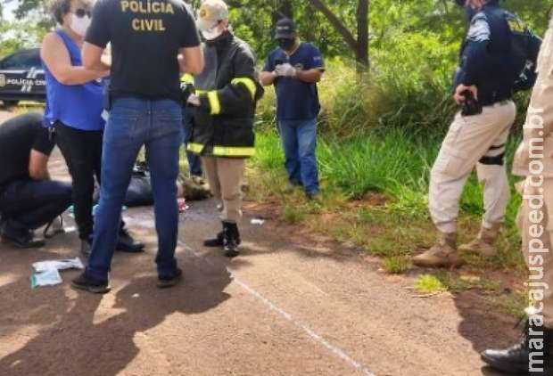 Homem morre atropelado por ônibus na BR-267 Homem morre atropelado por ônibus na BR-267