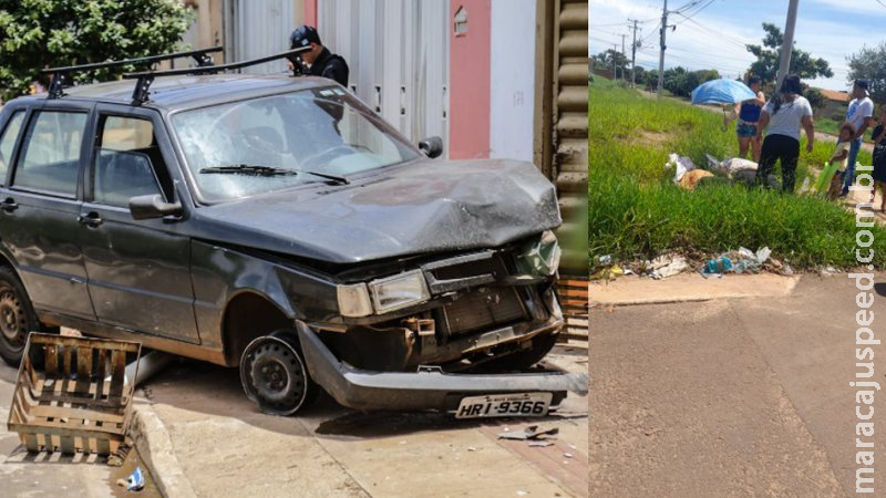 Mãe e filha ficam em estado grave após atropelamento e motorista foge em Campo Grande Mãe e filha ficam em estado grave após atropelamento e motorista foge em Campo Grande