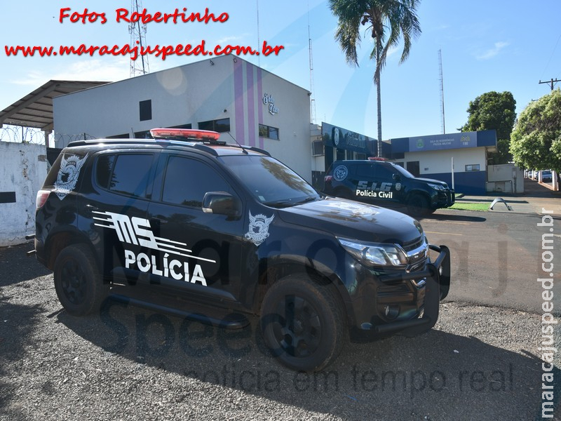 Maracaju: DOF, DEFRON e Polícia Civil cumprem mandados de busca, apreensão e prisão, e desarticulam quadrilha que atuava na região de fronteira Maracaju: DOF, DEFRON e Polícia Civil cumprem mandados de busca, apreensão e prisão, e desarticulam quadrilha que atuava na região de fronteira