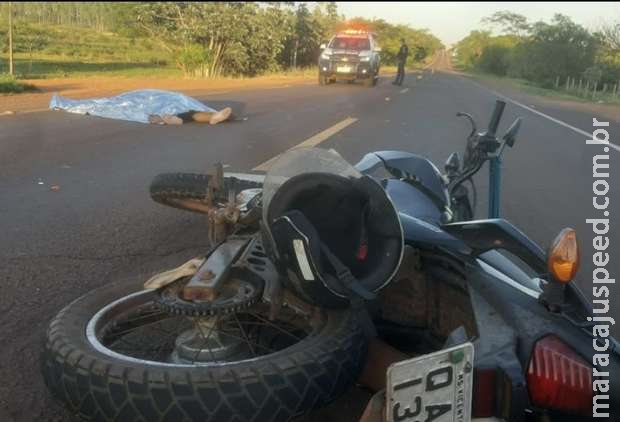 Motociclista atropela pedestre e morre em Fátima do Sul Motociclista atropela pedestre e morre em Fátima do Sul