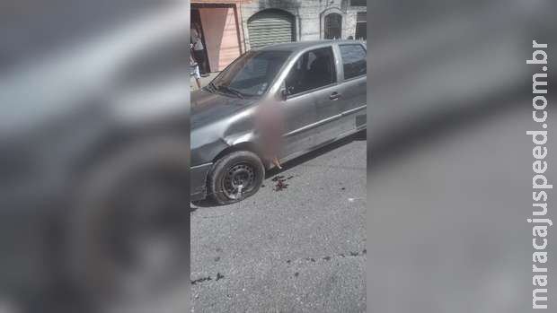 Motociclista tem perna arrancada por carro em São Paulo Motociclista tem perna arrancada por carro em São Paulo