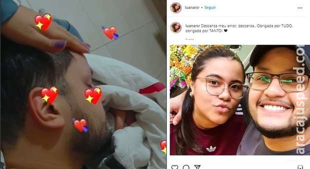 "Obrigada por tanto", diz mulher de Maurílio em homenagem ao cantor "Obrigada por tanto", diz mulher de Maurílio em homenagem ao cantor