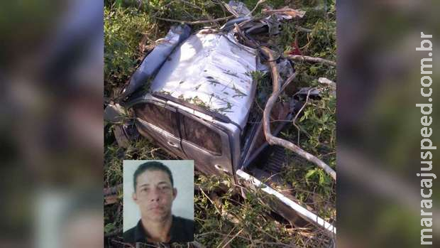 Passageiro morre após caminhonete capotar em Nioaque Passageiro morre após caminhonete capotar em Nioaque