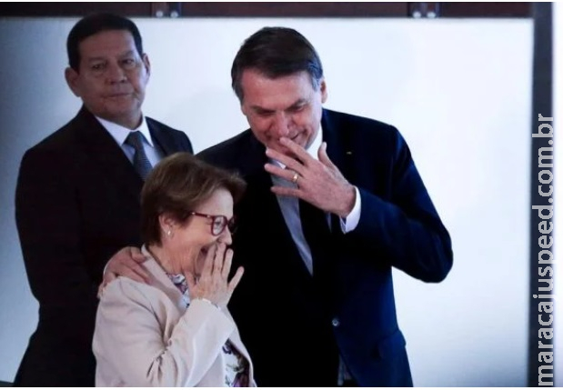 PL quer ministra Tereza Cristina como vice de Bolsonaro PL quer ministra Tereza Cristina como vice de Bolsonaro
