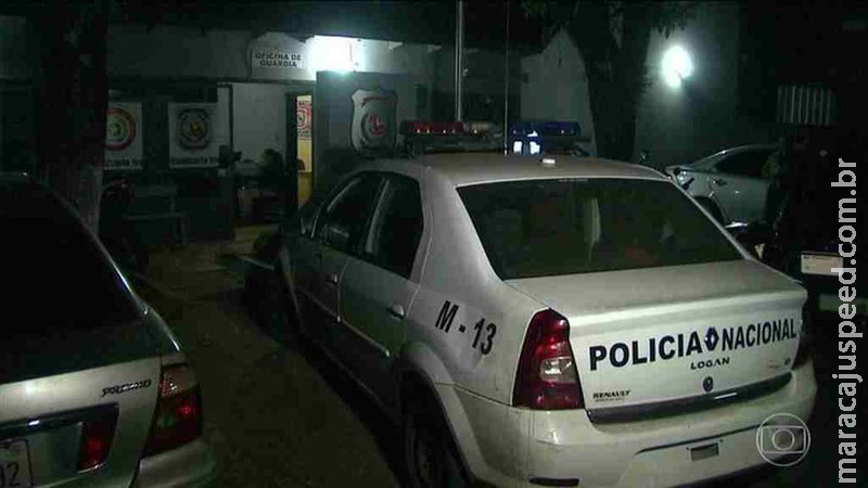 Preso quebra forro e foge pelo telhado de delegacia em cidade do Paraguai Preso quebra forro e foge pelo telhado de delegacia em cidade do Paraguai