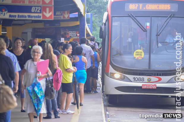 Sem reajuste, motoristas de ônibus decidem sobre greve em Campo Grande Sem reajuste, motoristas de ônibus decidem sobre greve em Campo Grande