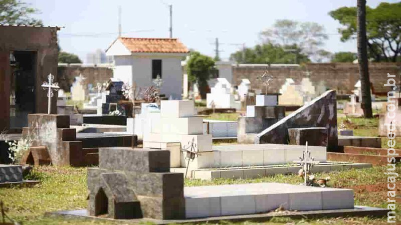 Semana termina com cinco sepultamentos sendo realizados em Campo Grande Semana termina com cinco sepultamentos sendo realizados em Campo Grande