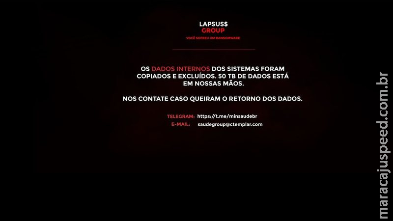 Sites do Ministério da Saúde e Conecte SUS saem do ar após ataque hacker Sites do Ministério da Saúde e Conecte SUS saem do ar após ataque hacker