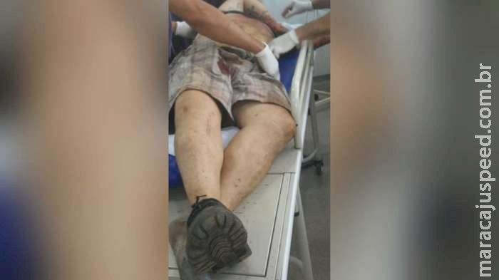 Troca de tiros deixa dois assaltantes de carreta mortos em MS Troca de tiros deixa dois assaltantes de carreta mortos em MS