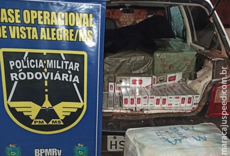 Carga de contrabando e descaminho é apreendida na MS-164 Carga de contrabando e descaminho é apreendida na MS-164