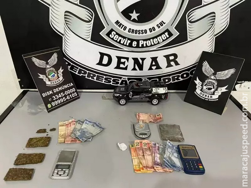 Cinco meses após polícia fechar bocas de fumo, família de traficante é presa Cinco meses após polícia fechar bocas de fumo, família de traficante é presa