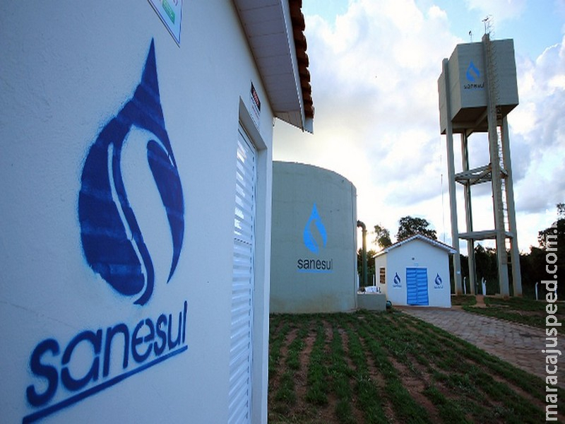 Comunicado Sanesul: Contas de água