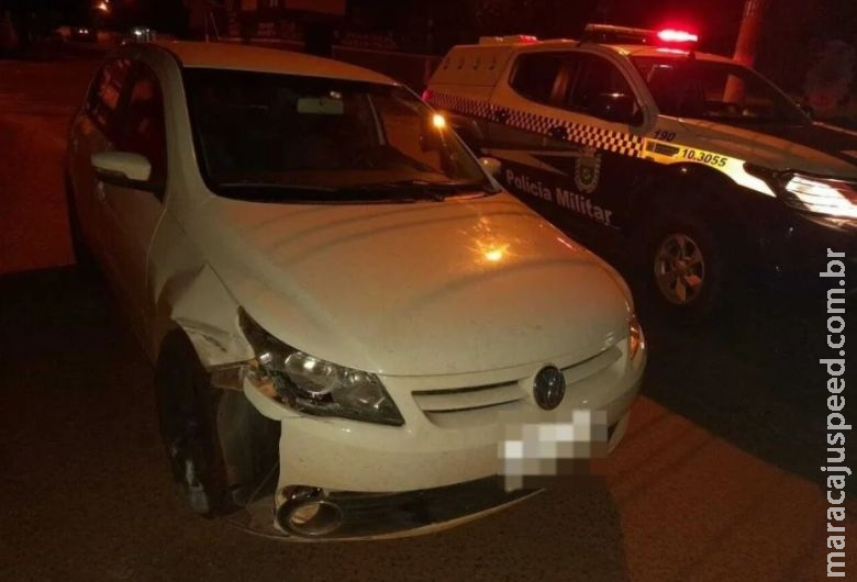 Embriagado, homem é flagrado conduzindo veículo em alta velocidade