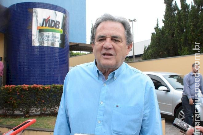 Ex-senador Waldemir Moka se lança pré-candidato a deputado federal Ex-senador Waldemir Moka se lança pré-candidato a deputado federal