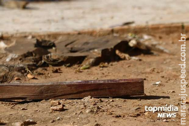 Homem é agredido com pedaço de madeira por desconhecido na Fábio Zahran