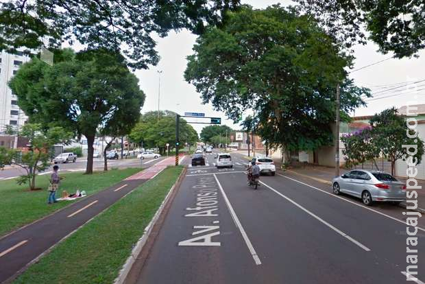 Jovem apanha de assaltantes na Afonso Pena