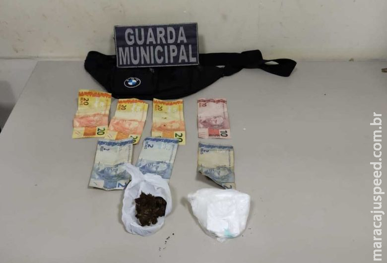 Jovem é flagrado com maconha e cocaína na rodoviária de Dourados 