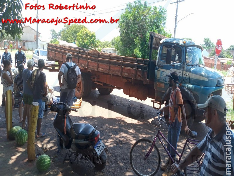 Maracaju: Bombeiros atendem ocorrência de acidente envolvendo motocicleta e caminhão na Vila Juquita Maracaju: Bombeiros atendem ocorrência de acidente envolvendo motocicleta e caminhão na Vila Juquita