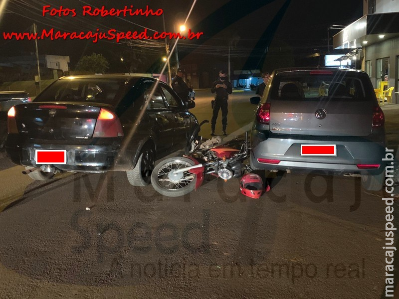 Maracaju: Bombeiros e Polícia Militar atendem ocorrência de acidente, envolvendo motociclista que tentou passar entre dois veículos pela contramão Maracaju: Bombeiros e Polícia Militar atendem ocorrência de acidente, envolvendo motociclista que tentou passar entre dois veículos pela contramão