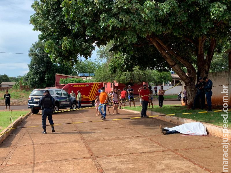 Maracaju: Homem assassinado com vários disparos de arma de fogo no CEP Simão Rocha na Vila Juquita