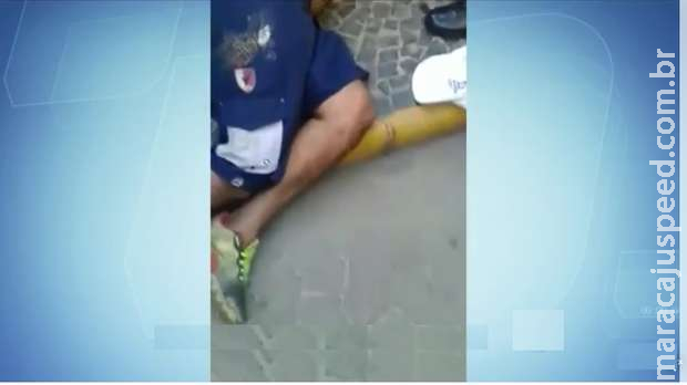 Morador surpreende ladrão e o prende até a chegada da PM em Campo Grande Morador surpreende ladrão e o prende até a chegada da PM em Campo Grande