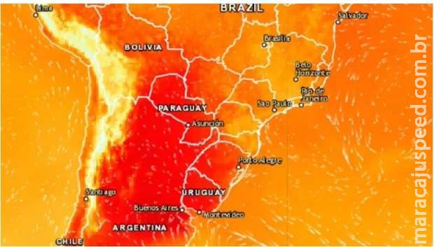 Onda de calor pode fazer temperatura subir a 50ºC em MS