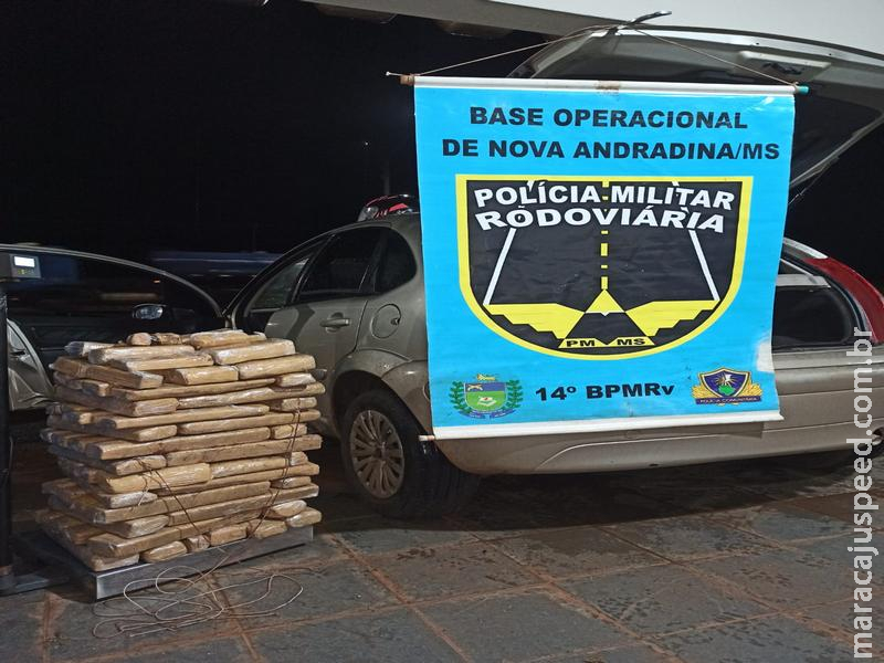 PMR prende indivíduo por tráfico de drogas, em rodovia entre Nova Andradina e Batayporã