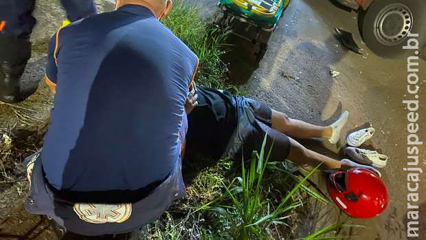 Sem ambulância, motociclista sofre com fratura na coluna na UPA Moreninha Sem ambulância, motociclista sofre com fratura na coluna na UPA Moreninha