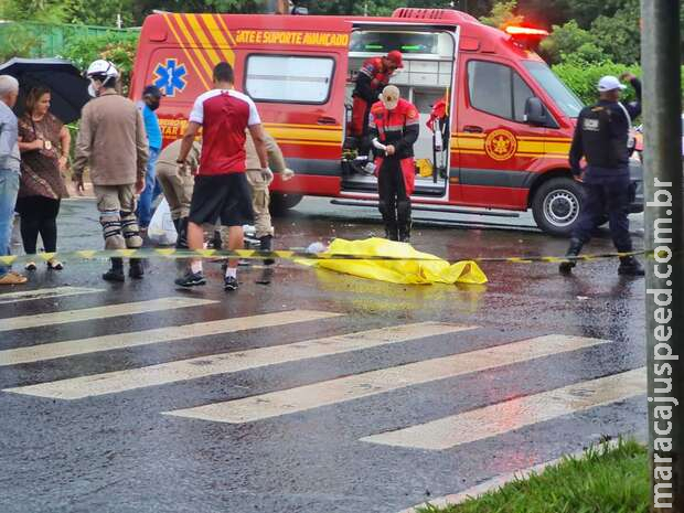 Apesar de tentativa de reanimação, motociclista morre no Zé Pereira