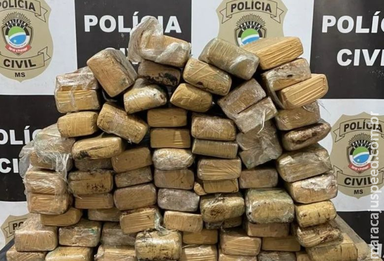 Após investigação, entorpecente é apreendido em centro de distribuição Após investigação, entorpecente é apreendido em centro de distribuição