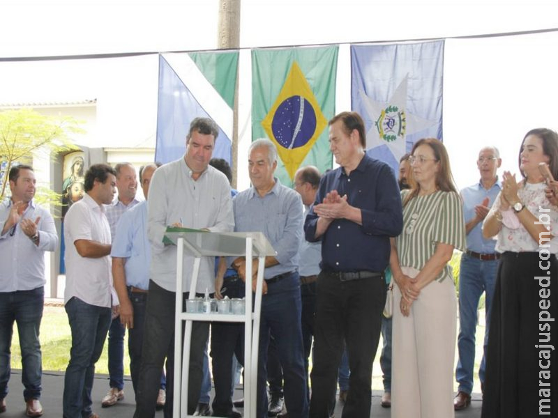Azambuja investe mais de R$ 73 milhões em pontes e asfalto em Laguna Carapã Azambuja investe mais de R$ 73 milhões em pontes e asfalto em Laguna Carapã