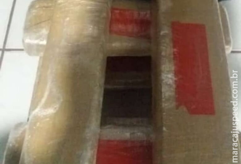 Bolsa com quilos de maconha é abandonada em terminal rodoviário Bolsa com quilos de maconha é abandonada em terminal rodoviário