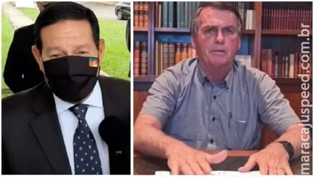 Bolsonaro esculhamba vice após declaração sobre a guerra Bolsonaro esculhamba vice após declaração sobre a guerra