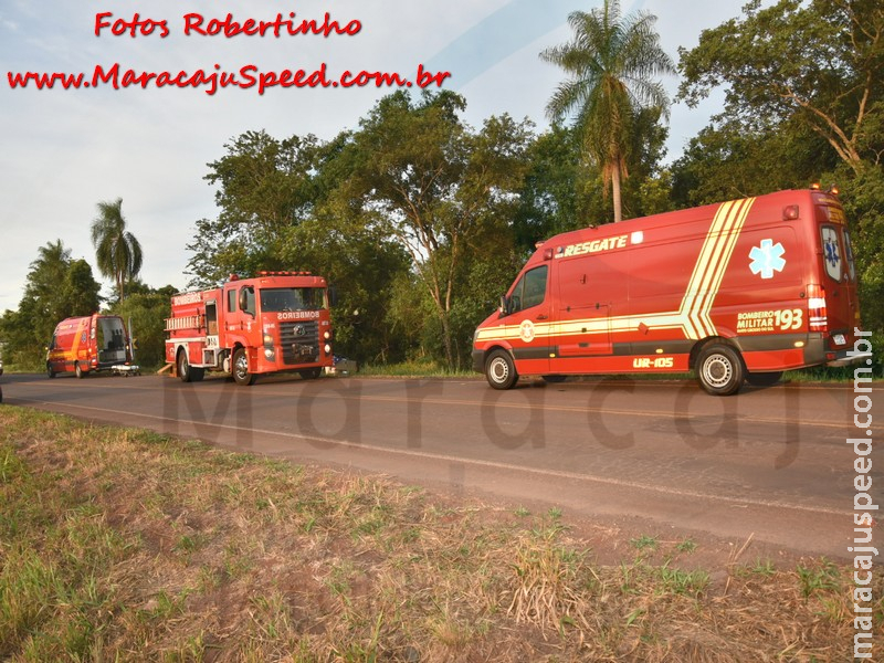 Corpo de Bombeiros de Maracaju e Dourados atendem acidente na rodovia MS-157, entre Maracaju e Itaporã Corpo de Bombeiros de Maracaju e Dourados atendem acidente na rodovia MS-157, entre Maracaju e Itaporã