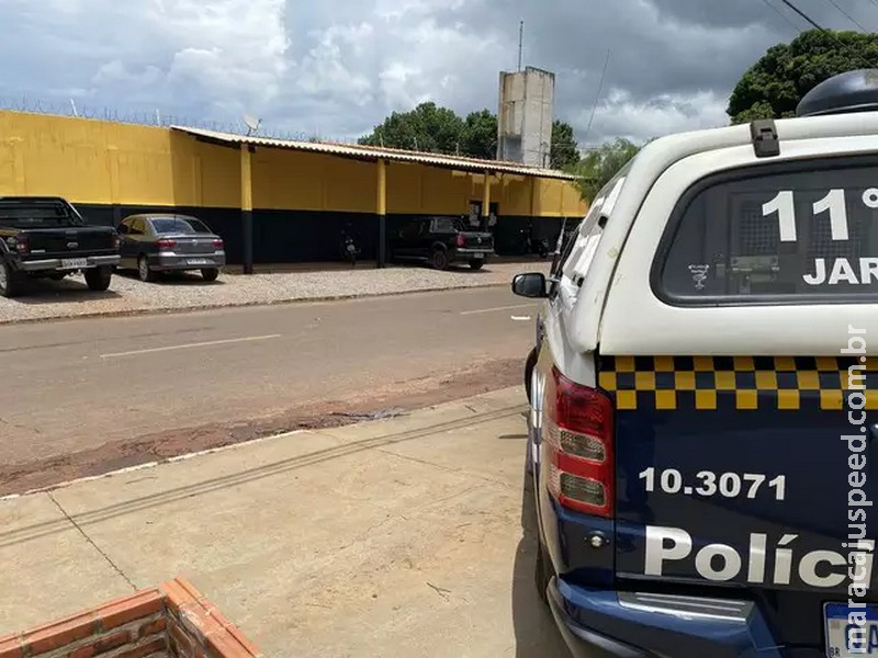 Depois de preso ser esfaqueado, policiais fazem pente fino em presídio Depois de preso ser esfaqueado, policiais fazem pente fino em presídio