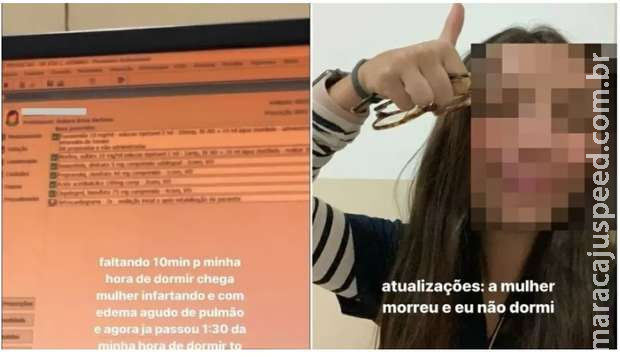 Estudante de medicina debocha após paciente morrer: 