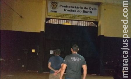Evadido do sistema prisional é recapturado por policiais civis em Dois Irmãos do Buriti Evadido do sistema prisional é recapturado por policiais civis em Dois Irmãos do Buriti